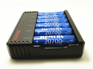 China Vape Mod Box Mod 6 Slot Battery Charger , 6 * 20700 Battery Charger ABS Material supplier